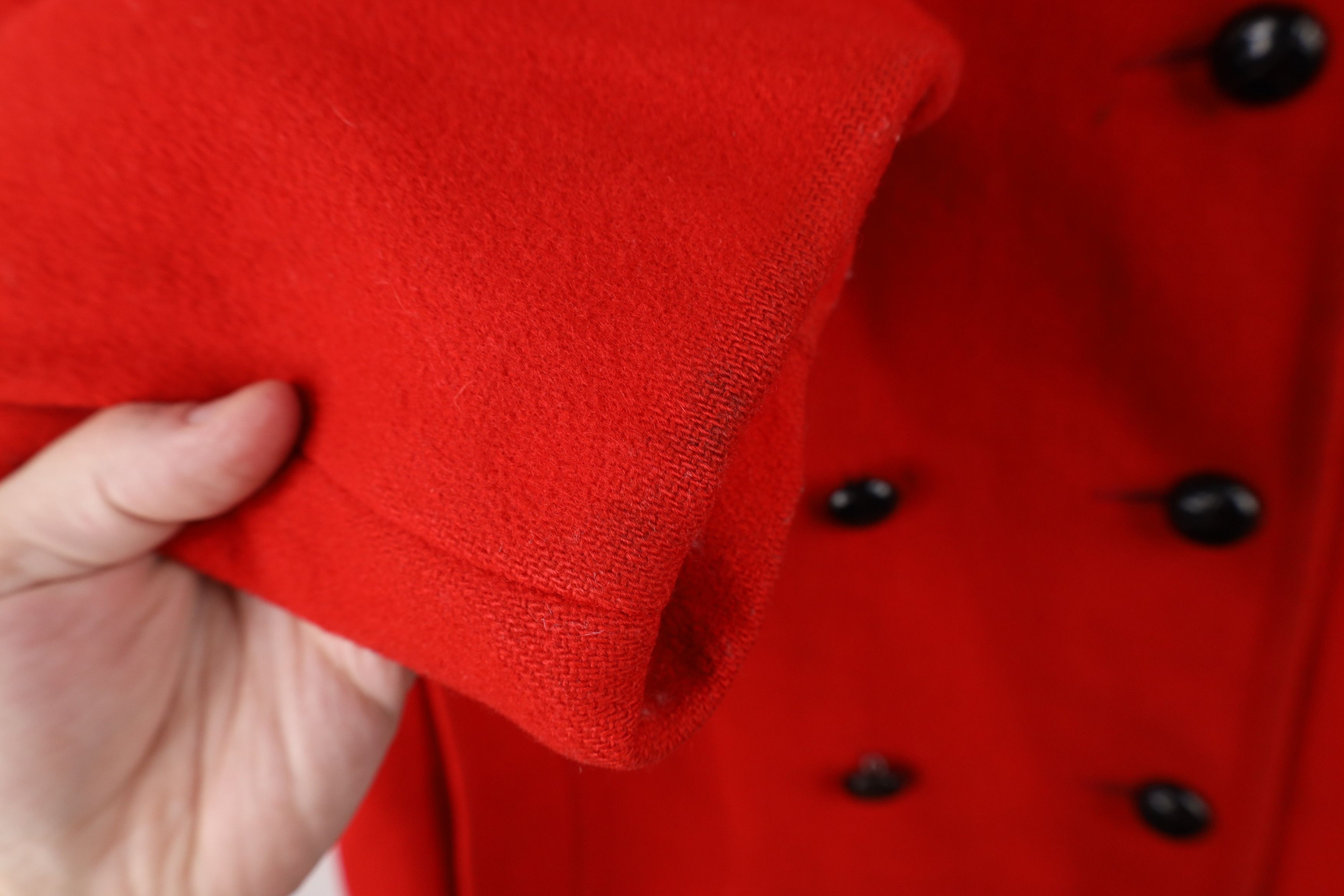 Vintage Vintage 90s Streetwear Breasted Wool Military Jacket USA Size L / US 10 / IT 46 - 8 Thumbnail