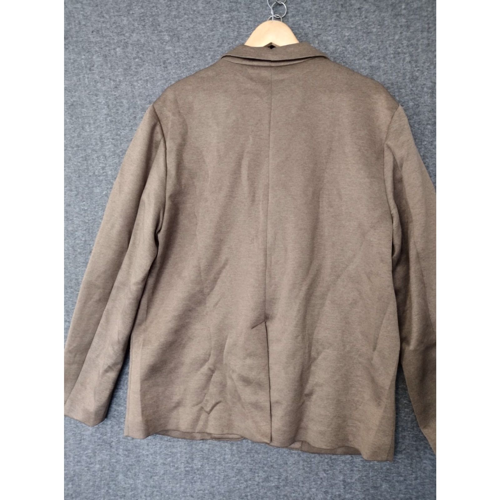 Vintage Stylus X LaDarius Campbell Blazer Jacket Regular 42 in Heather Warm Sand Men L Size 42R - 2 Thumbnail