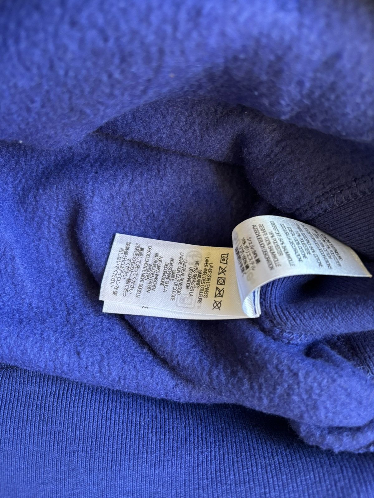 Supreme Supreme Royal Collegiate Acronym Hoodie Size US M / EU 48-50 / 2 - 9 Thumbnail