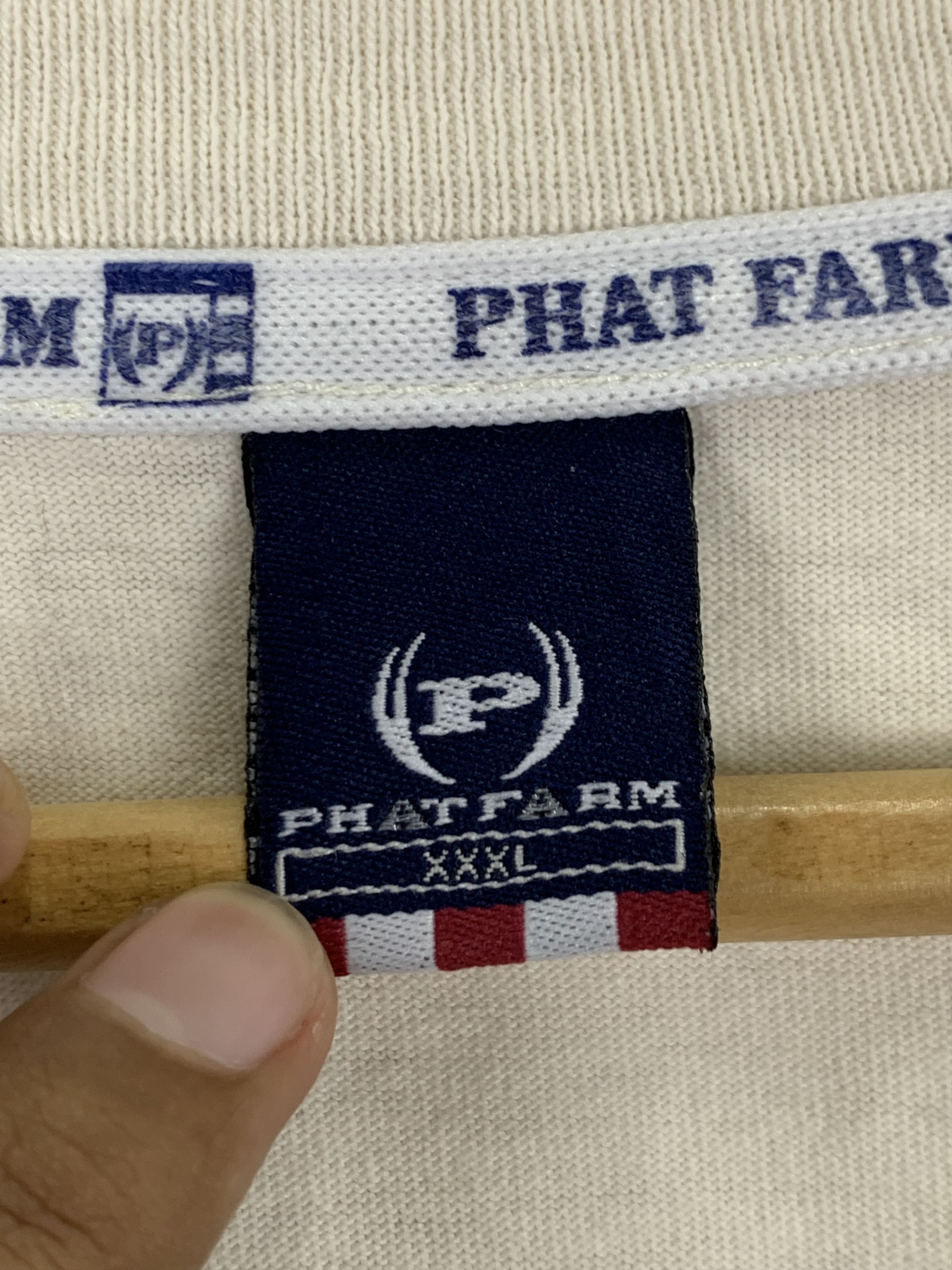 Phat Farm Vintage Phat Farm Tee TA0034 Size US XXL / EU 58 / 5 - 5 Thumbnail