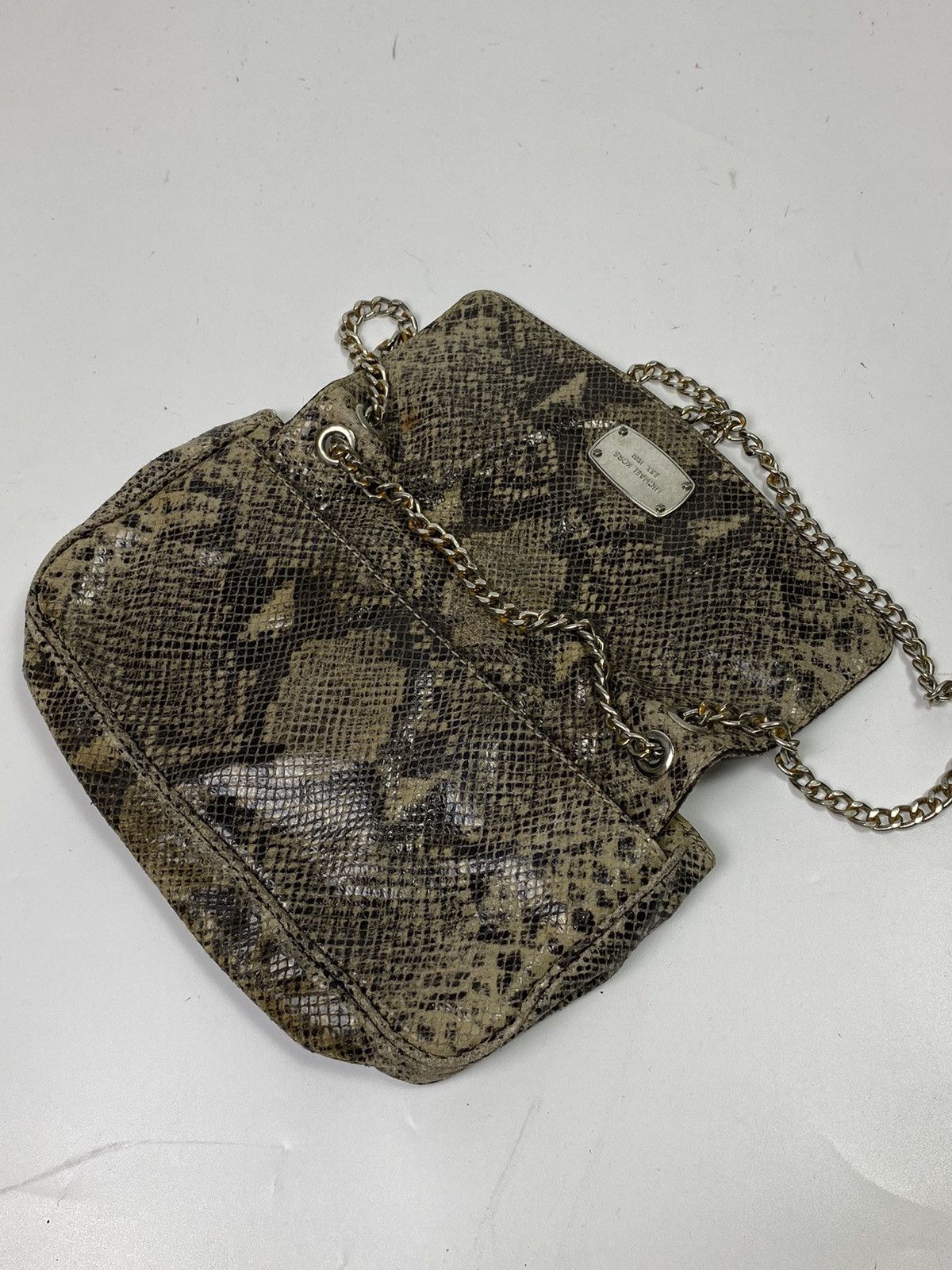 Japanese Brand × Vintage michael kors sling bag snakeskin vintage Size ONE SIZE - 3 Thumbnail