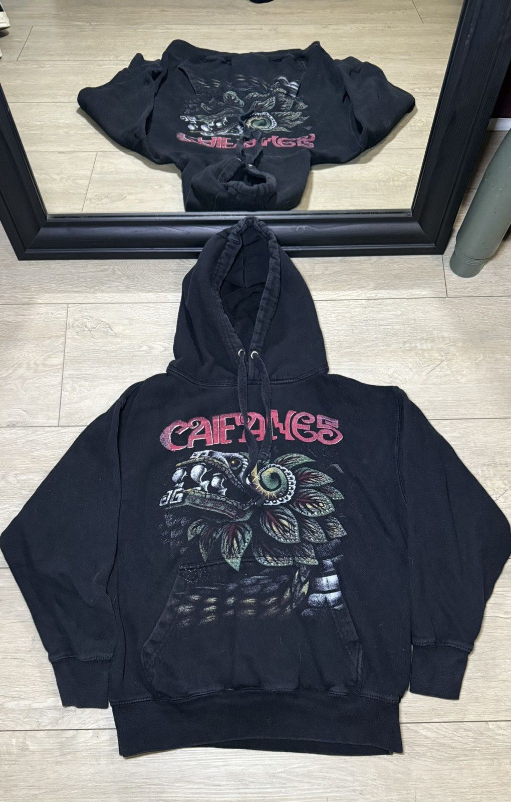 Other 2021 Caifanes Aztec / Mayan Dragon Tour Merchandise Hoodie Size US S / EU 44-46 / 1 - 1 Thumbnail