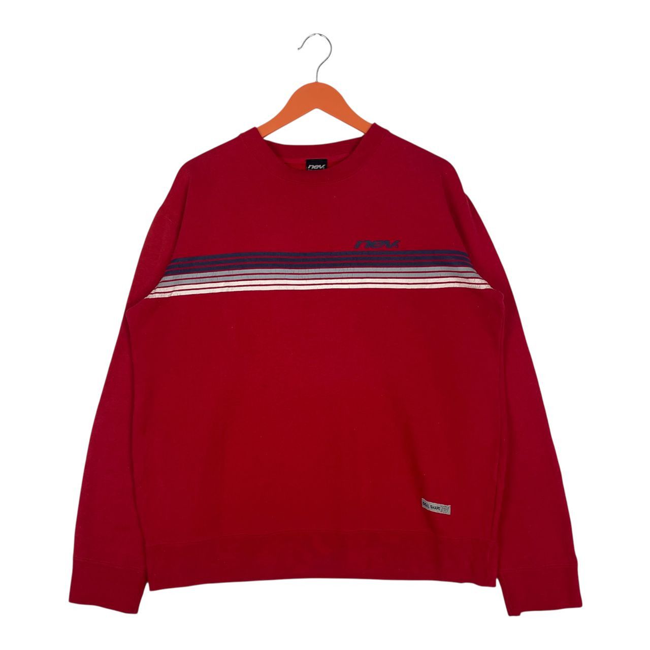Japanese Brand Vintage Nev Surf Style Pullover Crew Sweatshirt Size US M / EU 48-50 / 2 - 1 Thumbnail