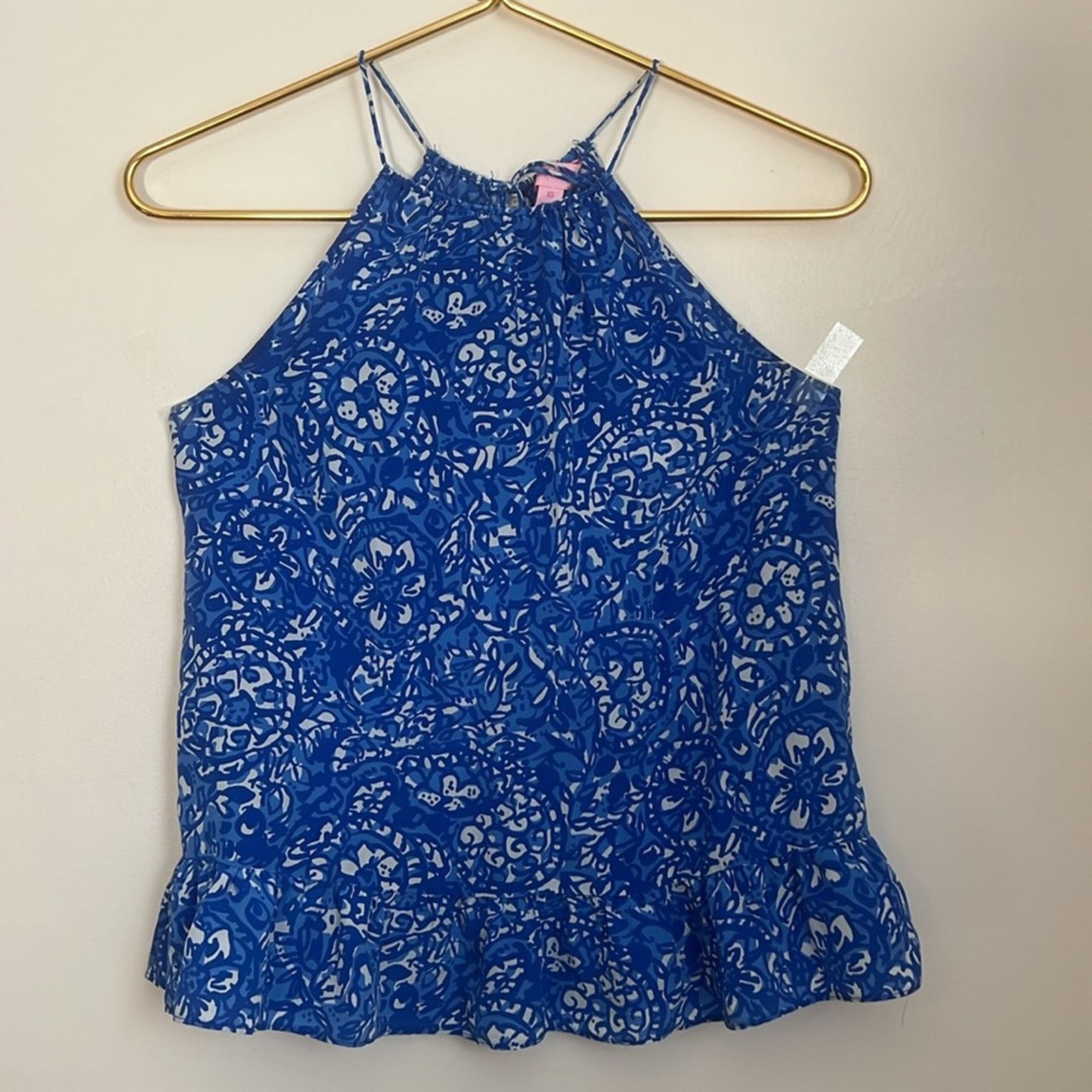 Lilly Pulitzer Lilly Pulitzer Millie Sleeveless Blouse Size XS / US 0-2 / IT 36-38 - 2 Thumbnail