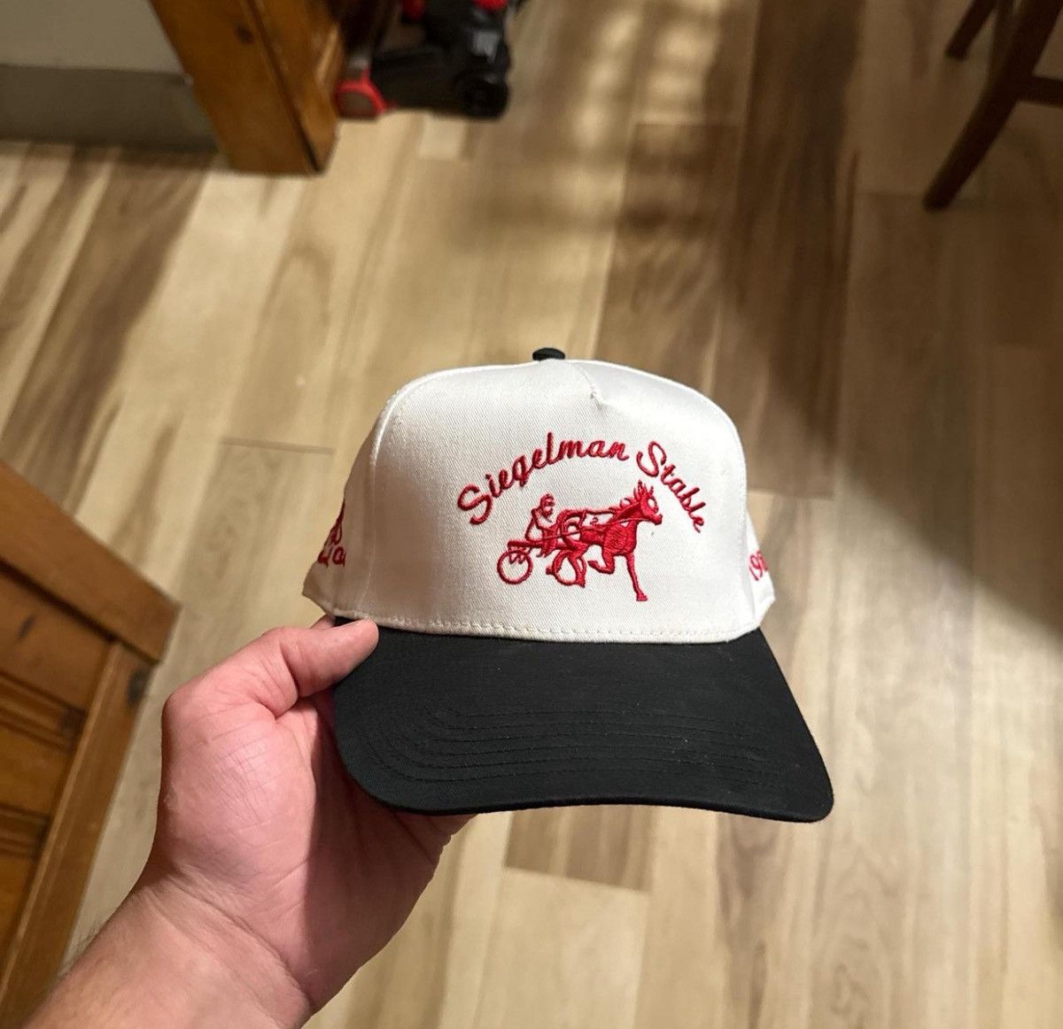 Siegelman Stable Hat 
Don Julio X Popeyes Collab Siegelman Stable Siegelman Stable x Don Julio x Popeyes Hat  main image 2