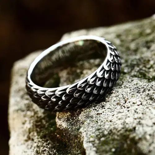 Japanese Brand × Jewelry Handmade Polish Dragon Skins Ring (size 7-13) Size ONE SIZE - 2 Thumbnail