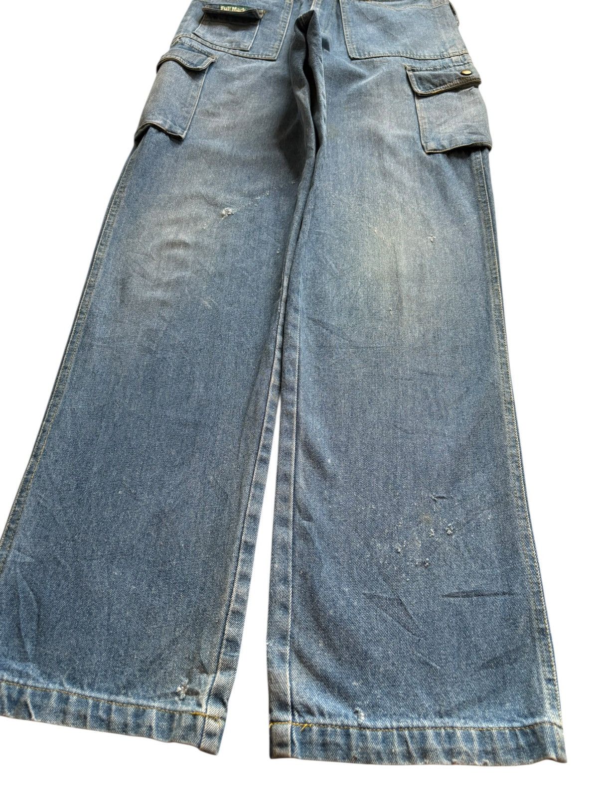 Japanese Brand Vintage Japanese Brand Mud Wash Cargo Bush Pant Jeans Size US 31 - 7 Thumbnail