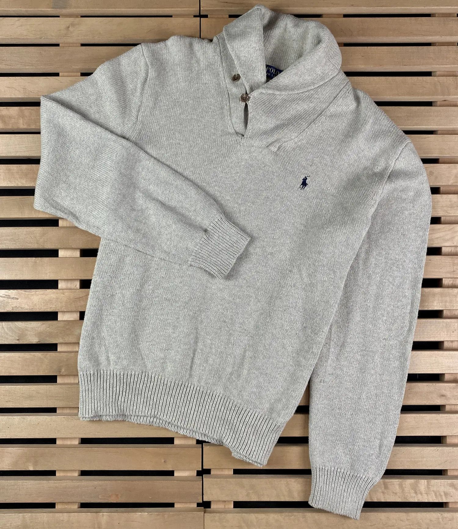 Polo Ralph Lauren × Ralph Lauren Mens Sweater Long Sleeve Polo by Ralph Lauren Size XXL Size US XXL / EU 58 / 5 - 1 Thumbnail