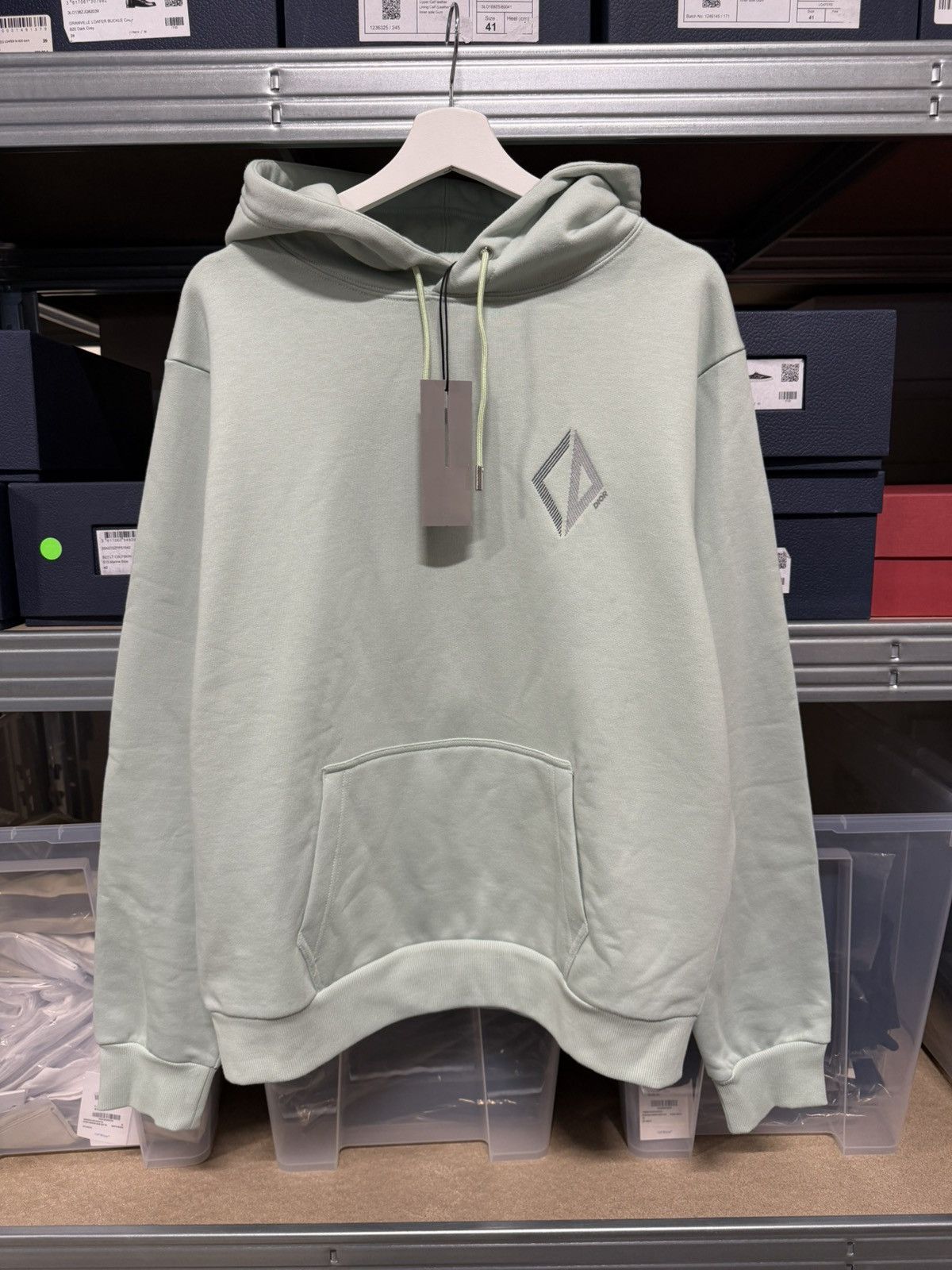 Dior Dior CD Diamond Hoodie NEW 1800$ Size US M / EU 48-50 / 2 - 1 Thumbnail