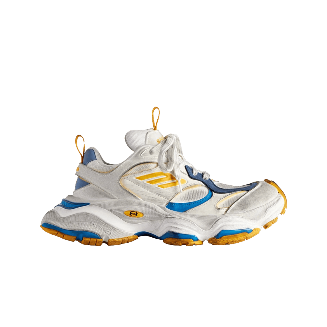 Balenciaga Cargo Sneakers White/Yellow