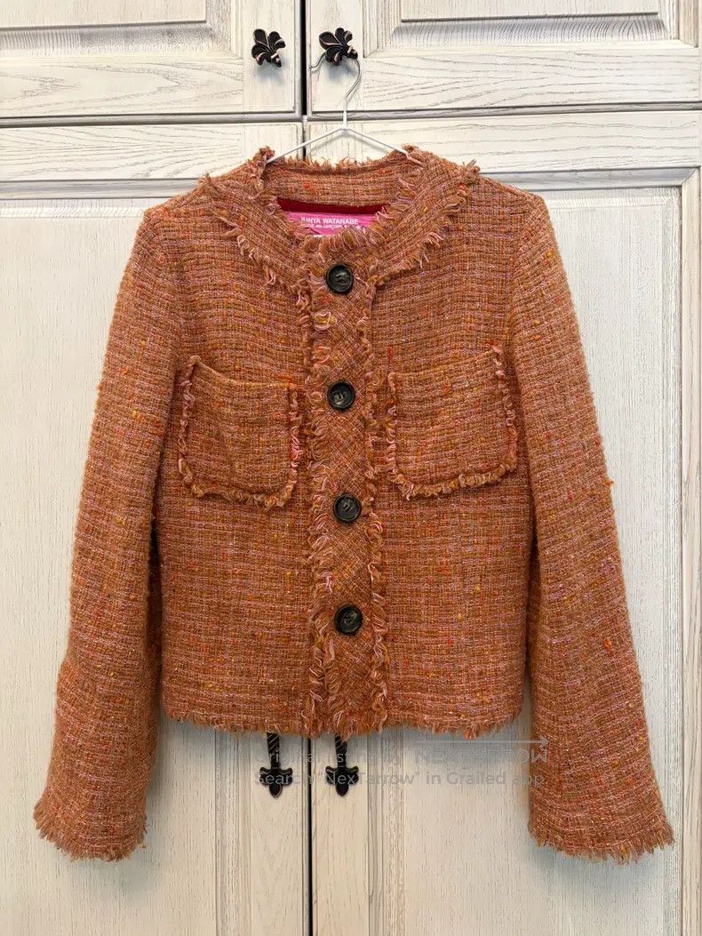 Junya Watanabe Junya Watanabe Tweed coat Size S / US 4 / IT 40 - 1 Thumbnail