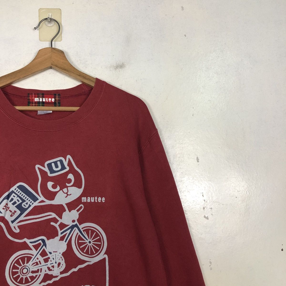 Hysteric Glamour 📌Vintage Sweatshirt Crewneck Mautee Cat Design Big Logo Size US M / EU 48-50 / 2 - 8 Thumbnail