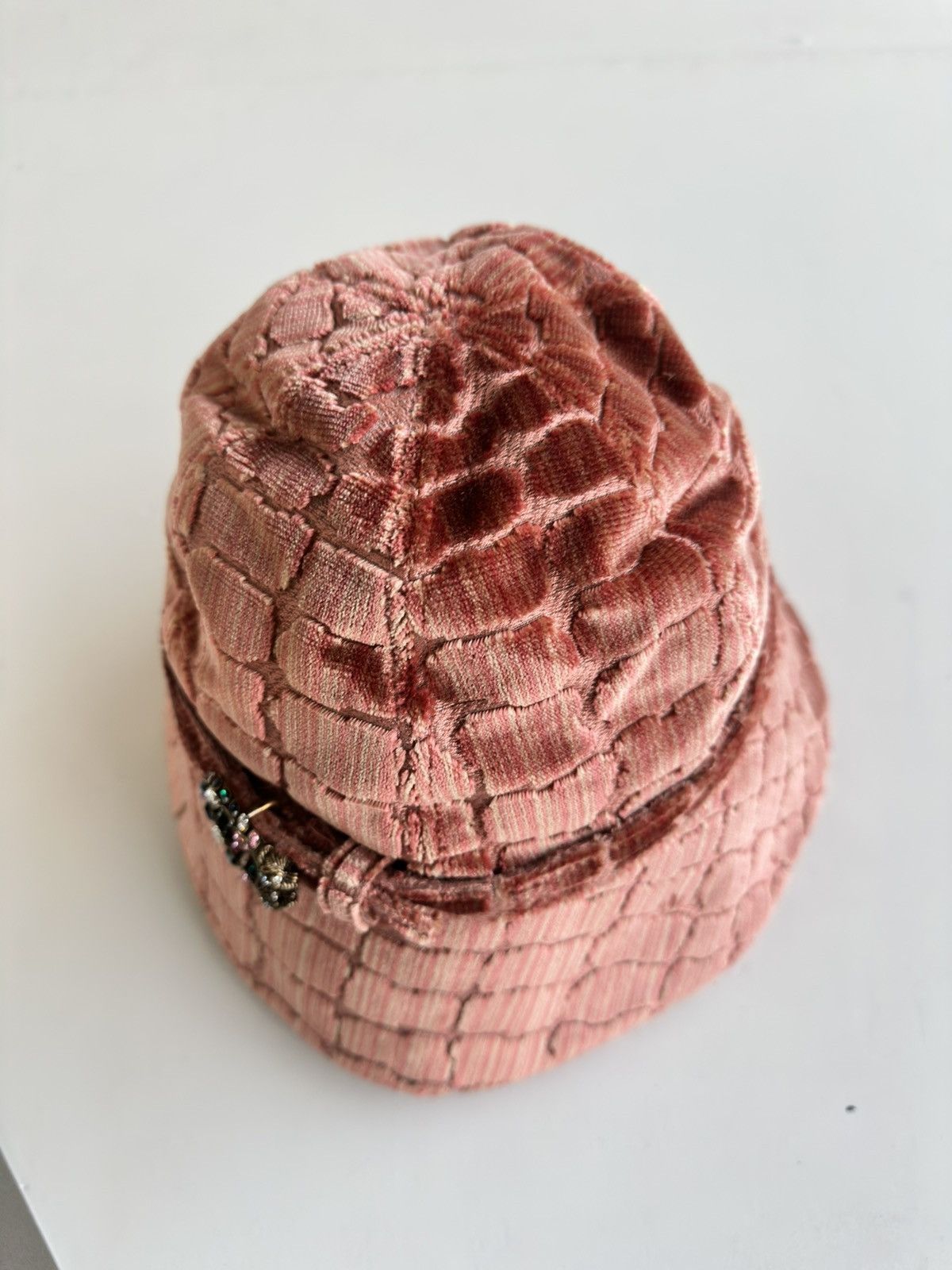 Gucci Gucci Velvet Bucket Hat L Size ONE SIZE - 2 Thumbnail