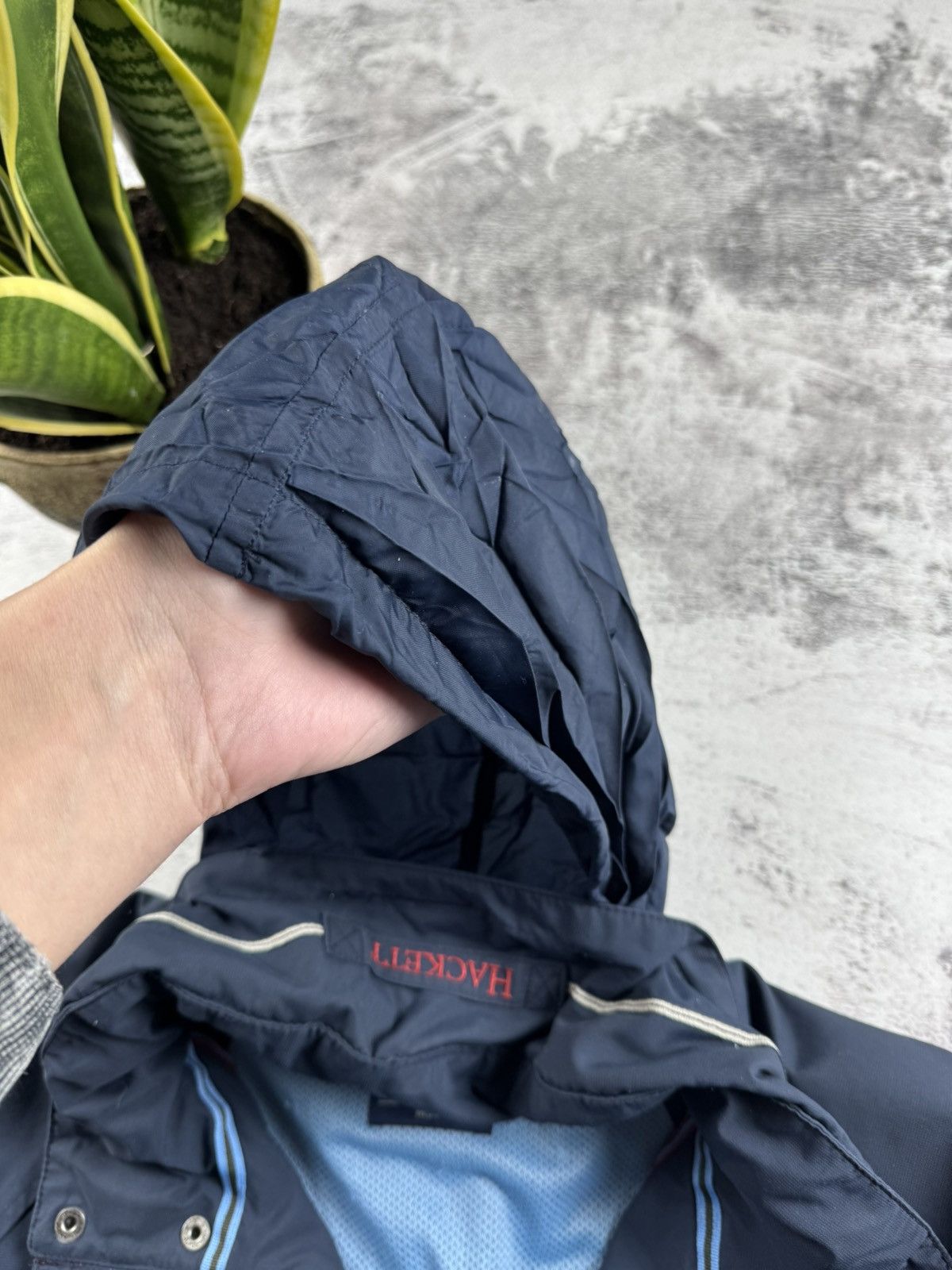 Hackett Vintage Hackett London Blue Windbreaker Bomber Light Jacket Size US M / EU 48-50 / 2 - 10 Thumbnail