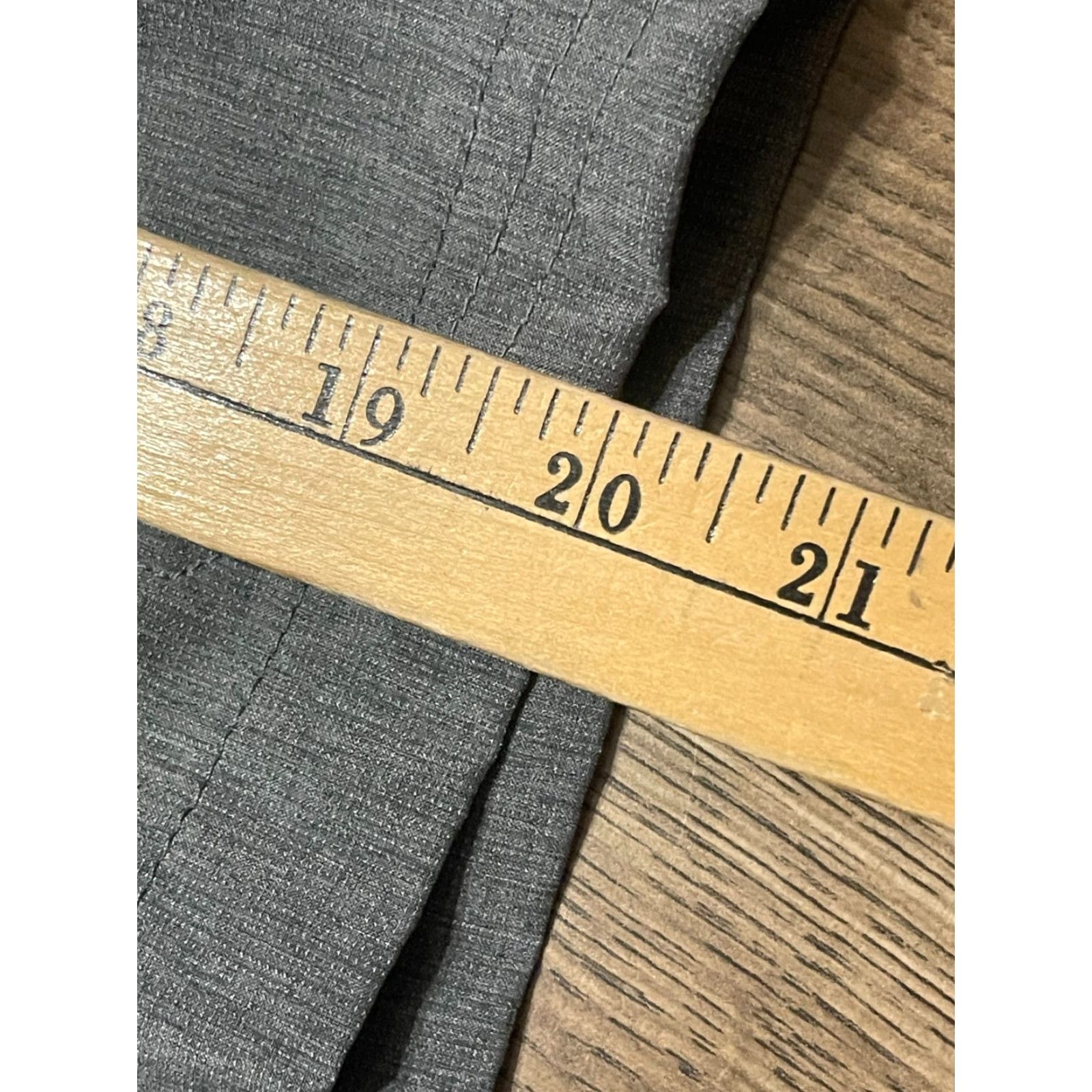 Chaps Chaps Short, Men's 41 Gray Flat Front Pockets Casual Chino Regular Front Side Pockets 41 Mens Size US 41 - 7 Thumbnail
