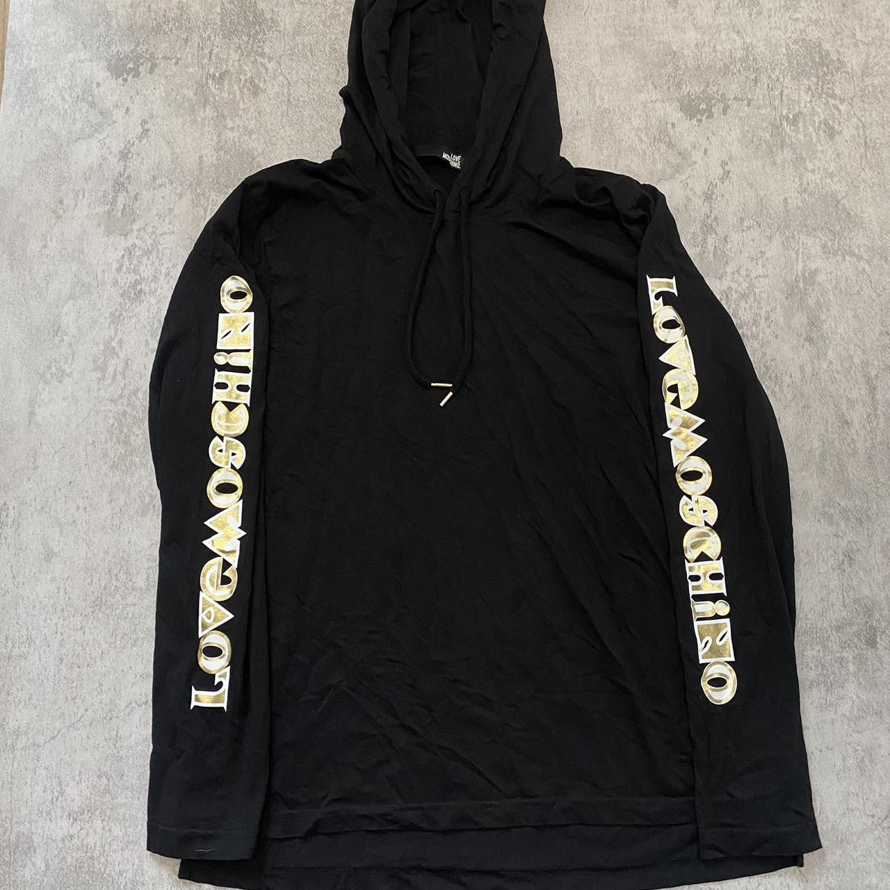 Other Black and gold Love Moschino hoodie ar High Fashion Size US XL / EU 56 / 4 - 1 Thumbnail