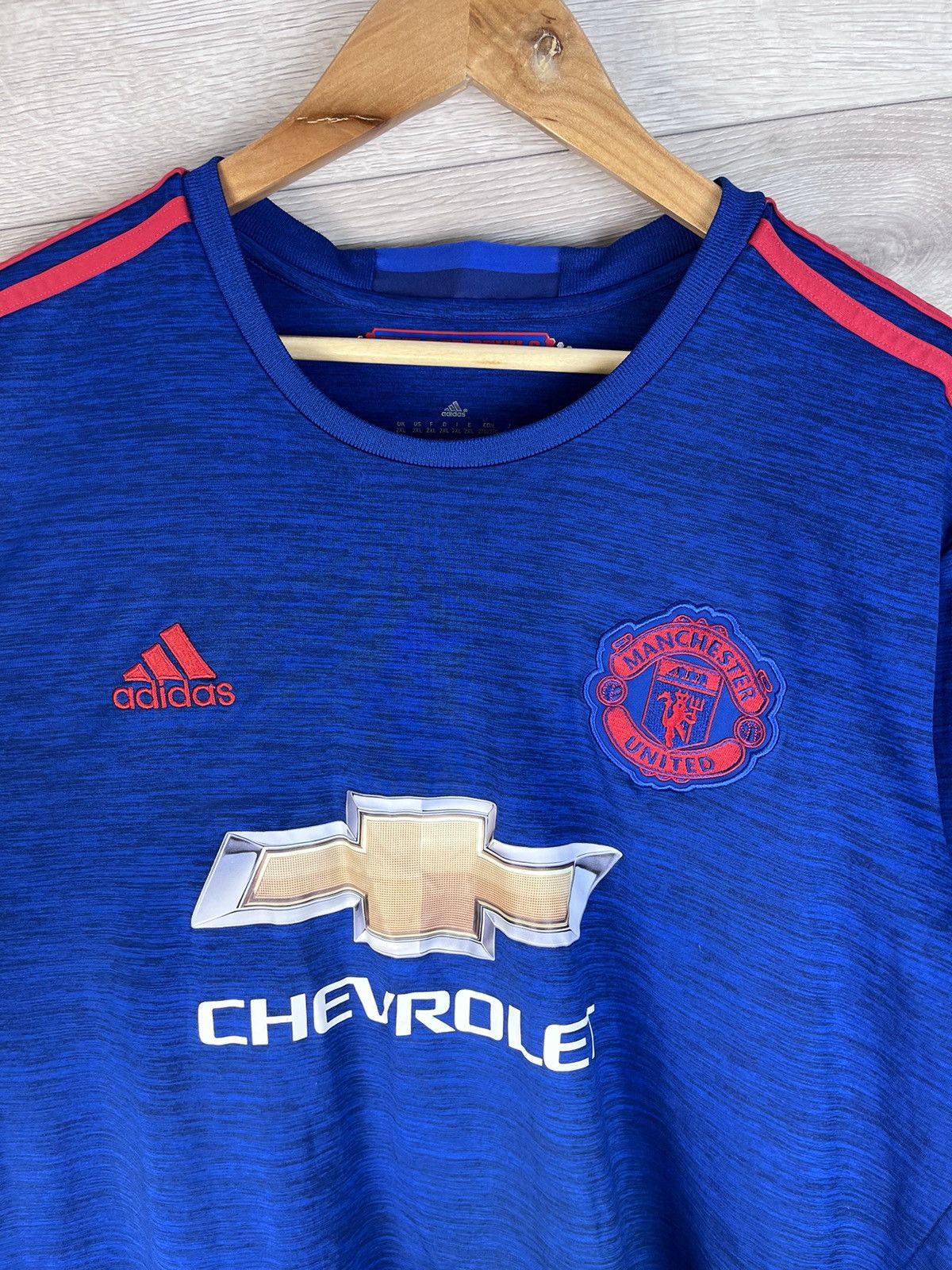 Adidas Men's Football T-shirt Adidas Fc Manchester United size Xxl Size US XXL / EU 58 / 5 - 6 Thumbnail
