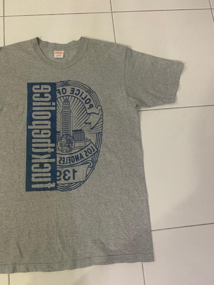 Supreme × Vintage Supreme Fuct The Police Tee Size US L / EU 52-54 / 3 - 6 Thumbnail