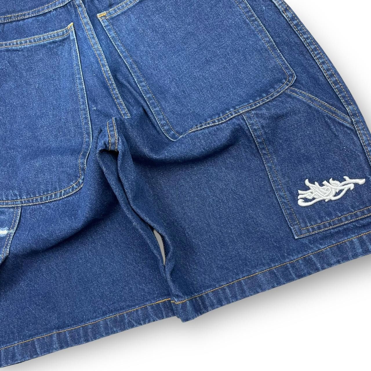 Designer Tribal Gear Men's Blue Shorts Size US 27 - 2 Thumbnail