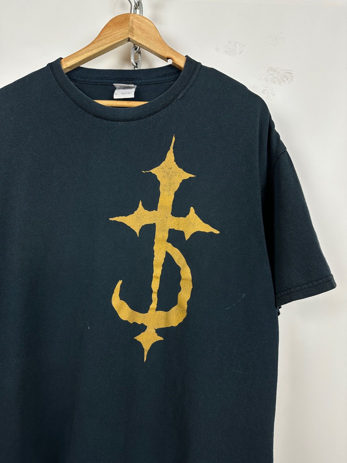Band Tees Vintage DevilDriver God And Devil Faded Black Band T-Shirt Size US XL / EU 56 / 4 - 12 Thumbnail