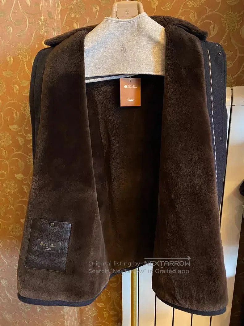 Loro Piana Loro Piana Men's Cashmere Heavy Coat. Size US L / EU 52-54 / 3 - 2 Thumbnail