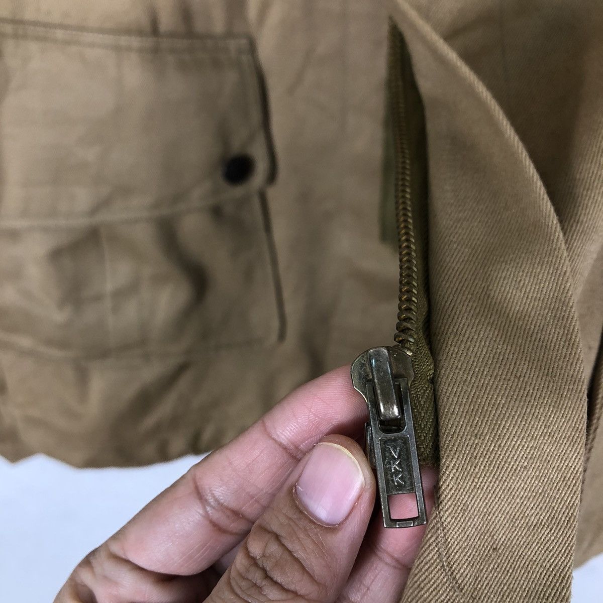 Japanese Brand Vintage Cargo Inspector Jacket Slant Pocket Military Nakata Size US L / EU 52-54 / 3 - 13 Thumbnail