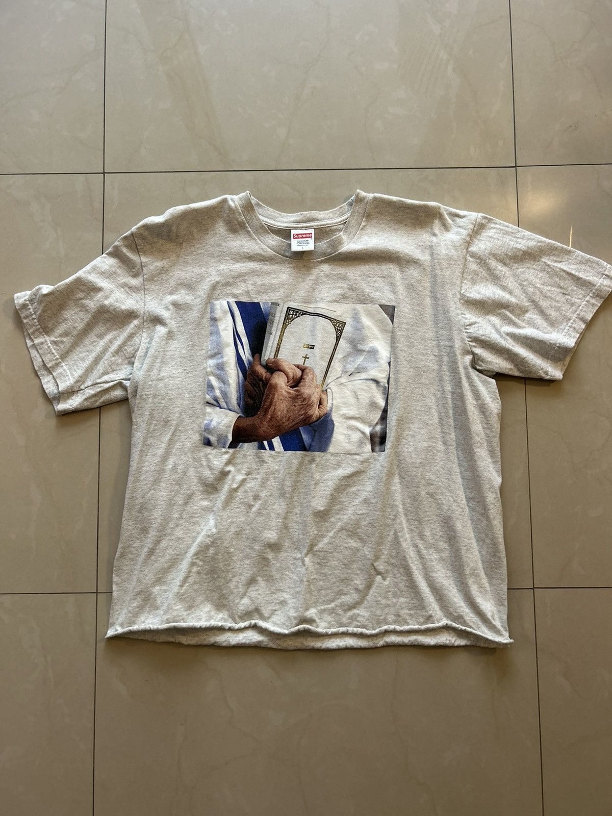 Supreme Supreme bible tee Size US L / EU 52-54 / 3 - 1 Thumbnail
