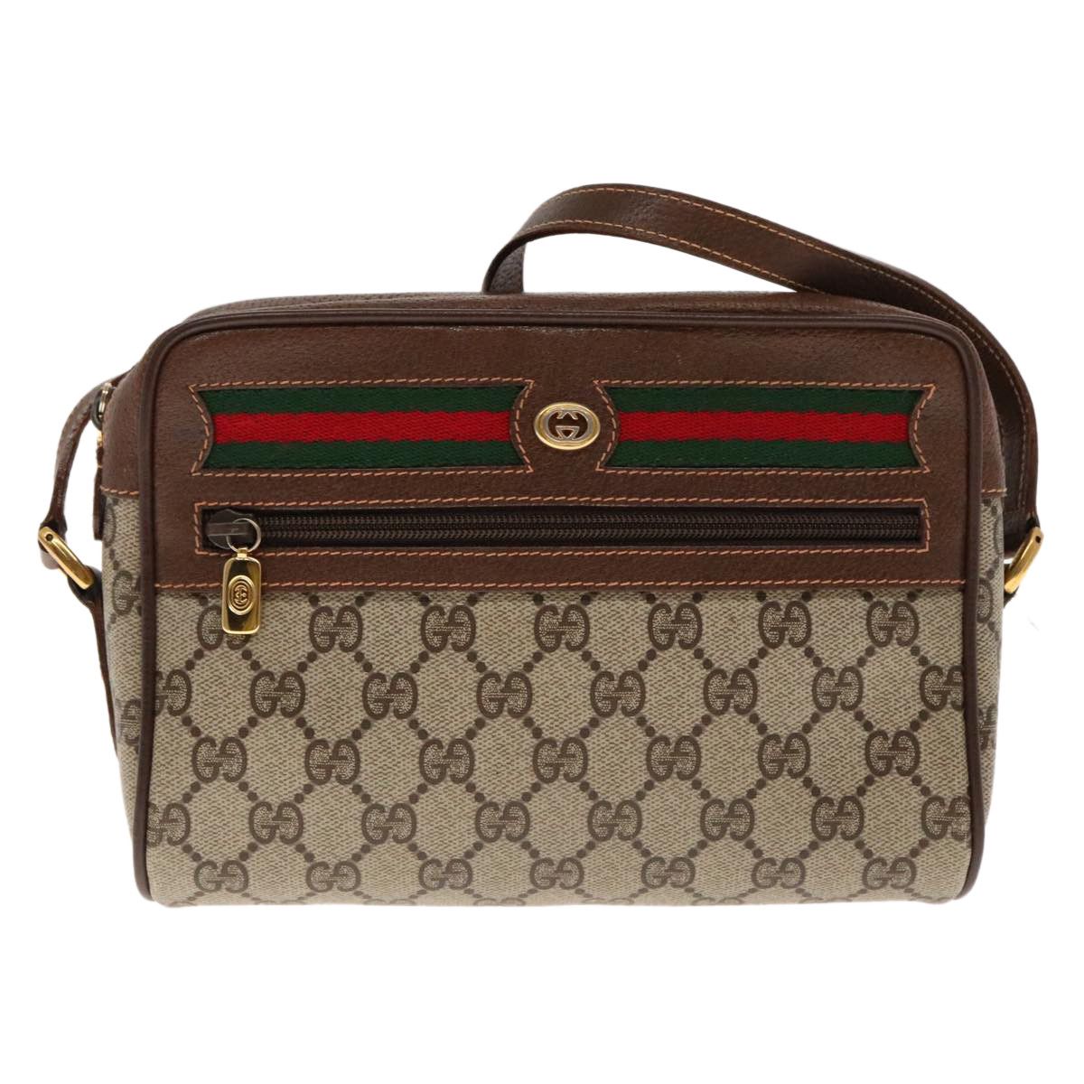 Gucci Ophidia Beige Canvas Shoulder Bag (Pre-Owned) Size ONE SIZE - 1 Thumbnail