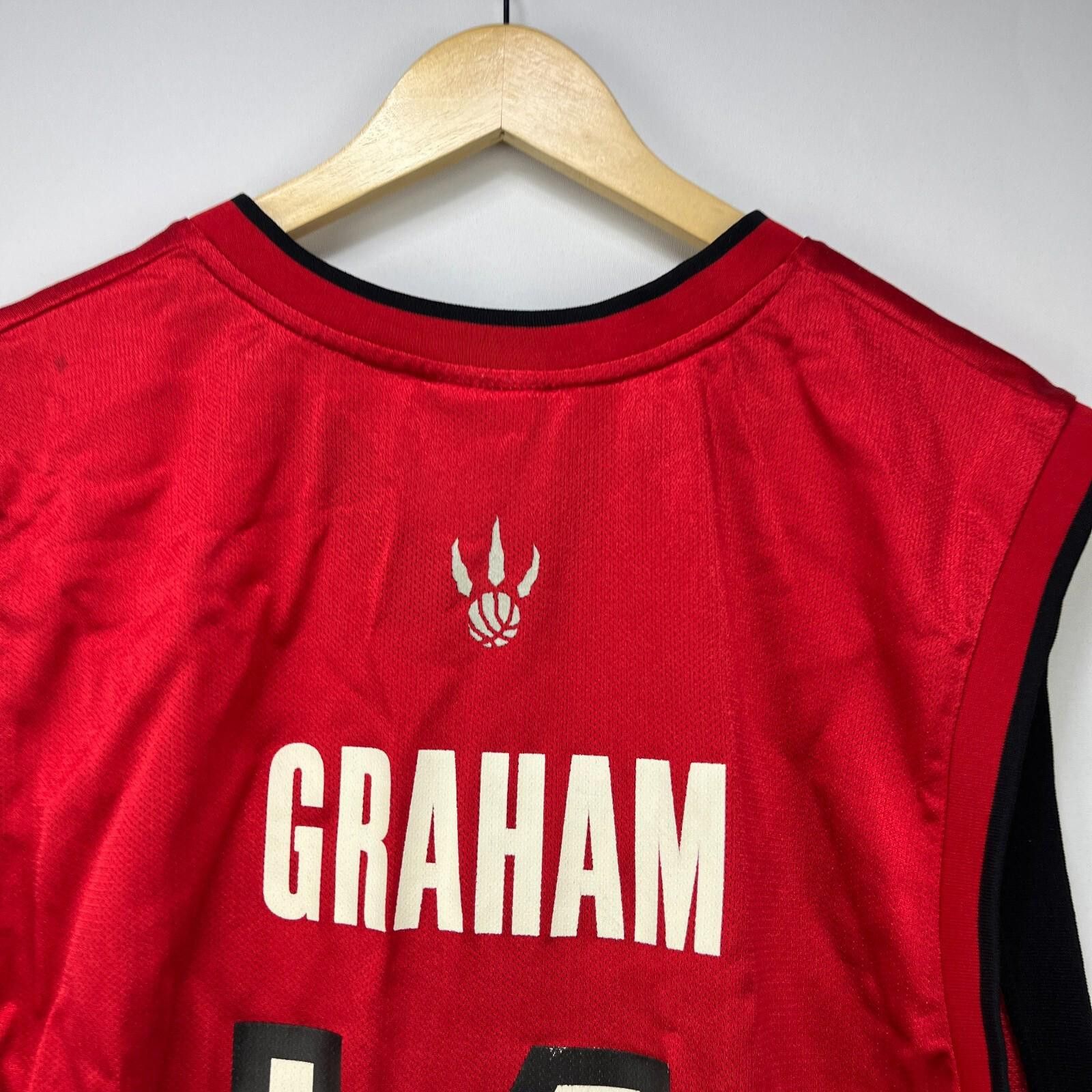 Reebok Vintage Y2K Toronto Raptors Jersey Large Joey Graham Drake Size ONE SIZE - 9 Thumbnail