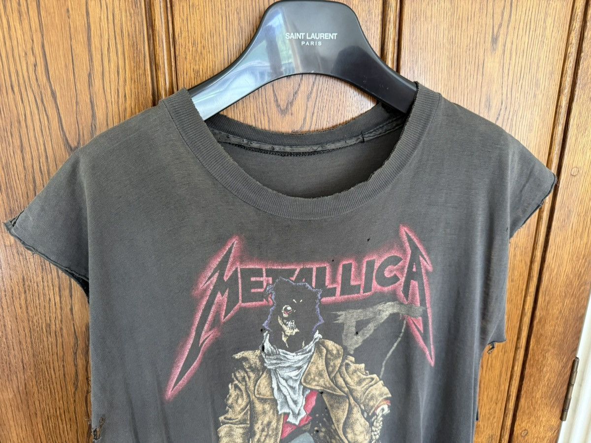 Vintage Metallica The Unforgiven Pushead sleeveless tank cut off 92 Size US XL / EU 56 / 4 - 9 Thumbnail