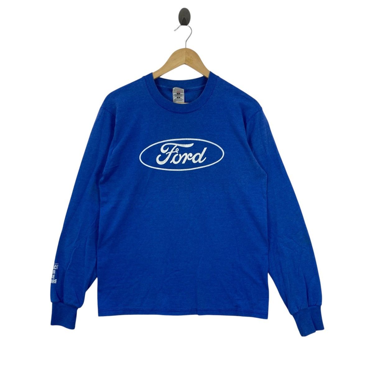 Vintage Vintage 90s Ford Race For The Cure Blue Long Sleeve Tee M Size US M / EU 48-50 / 2 - 1 Thumbnail