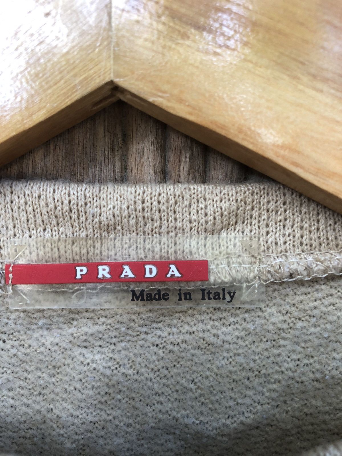 Prada × Vintage Vintage Prada Longsleeve Tee Size M / US 6-8 / IT 42-44 - 10 Thumbnail