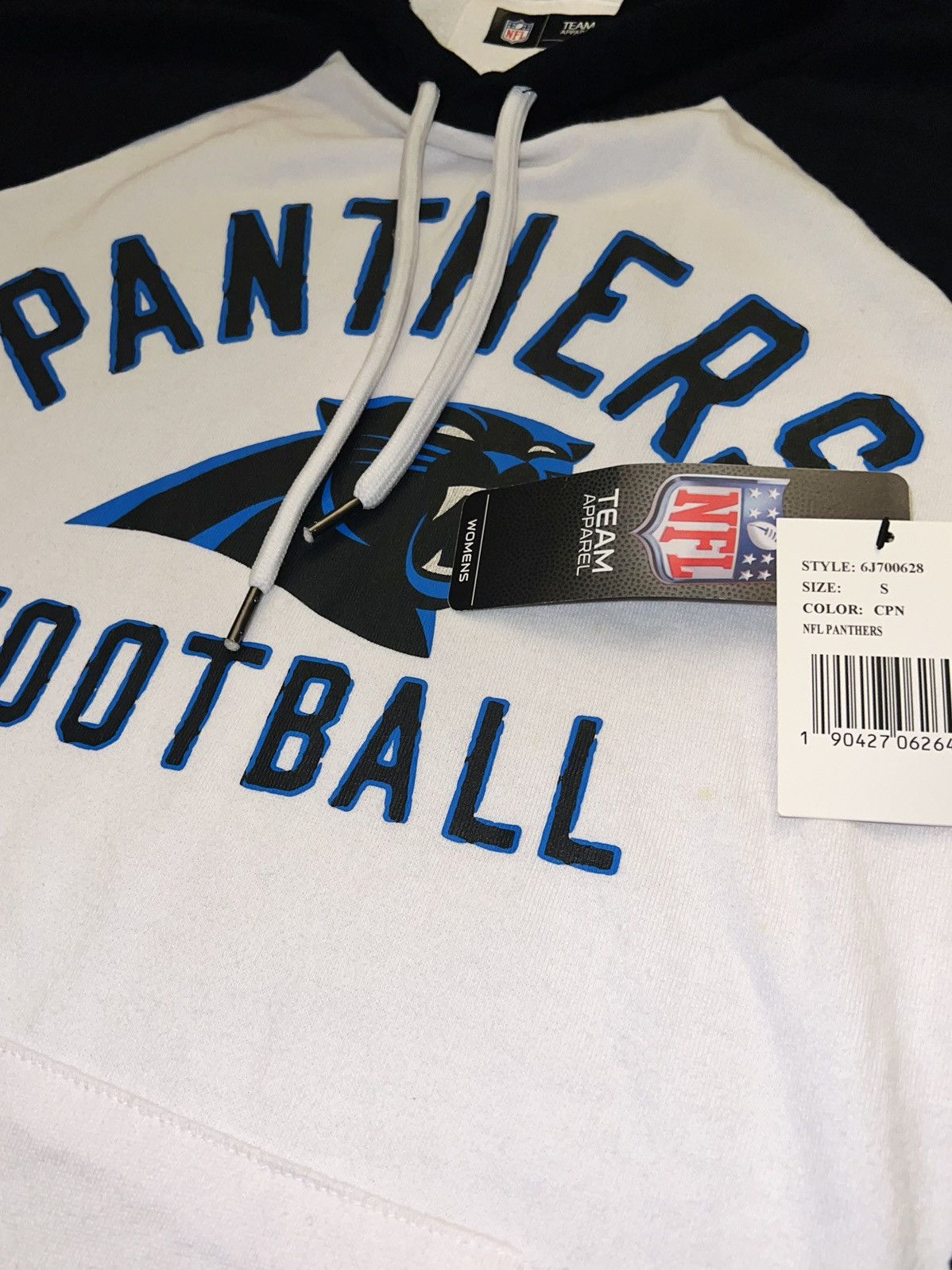 NFL CAROLINA PANTHERS OVERSIZE HOODIE Size S / US 4 / IT 40 - 6 Thumbnail