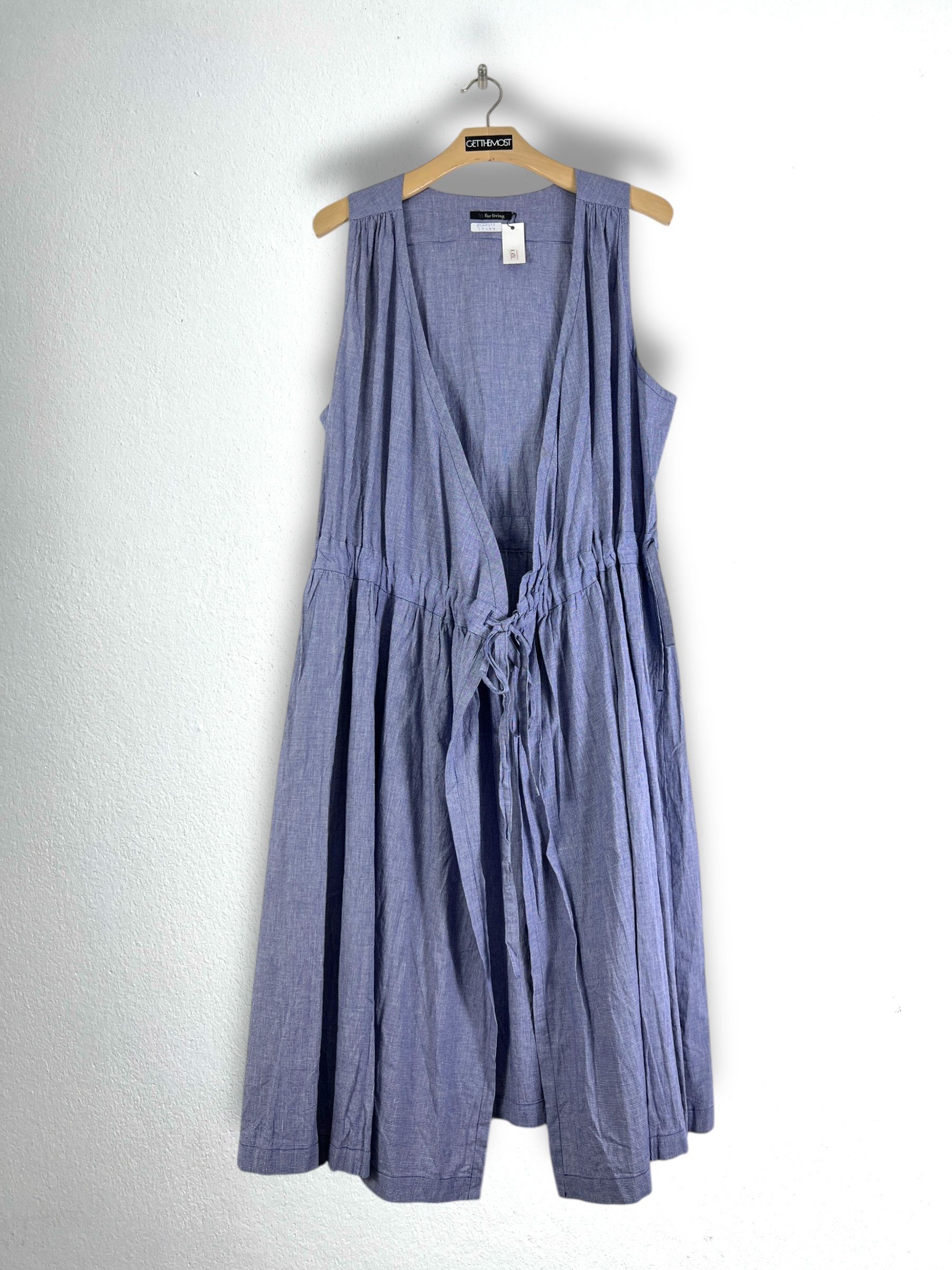 Y's Y's for living Yohji Yamamoto Julia Dress GTMP315 Size XL / US 12-14 / IT 48-50 - 1 Thumbnail