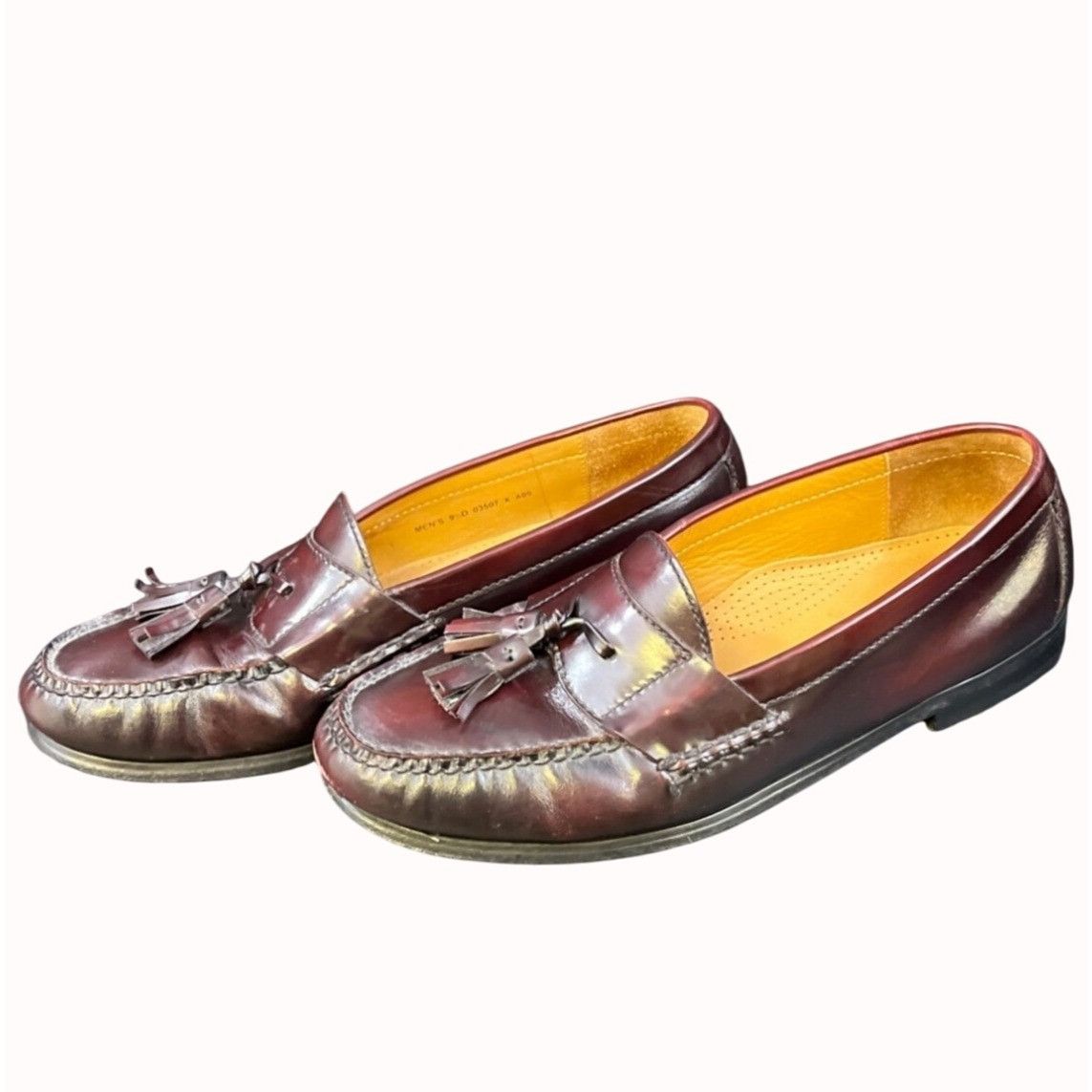 Cole Haan Cole Haan Men's Burgundy Shoes/Loafers Sz 9.5D SKU 5212 Size US 9.5 / EU 42-43 - 3 Thumbnail