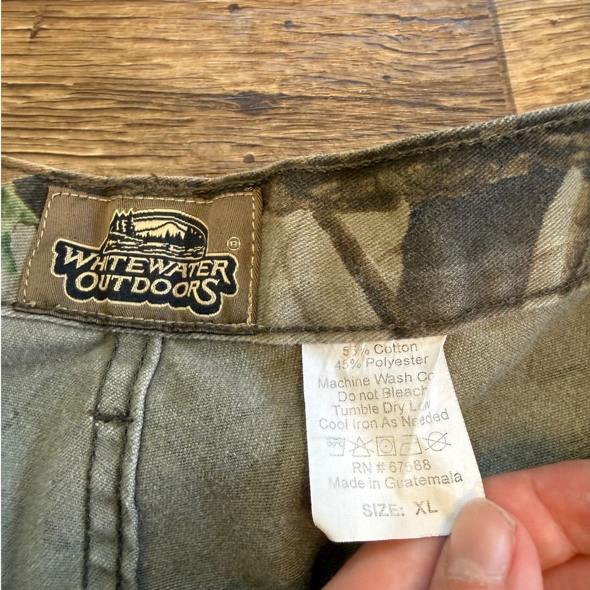 Vintage Vintage Whitewater Outdoors Cargo Camo Pants Size US 42 / EU 58 - 7 Thumbnail