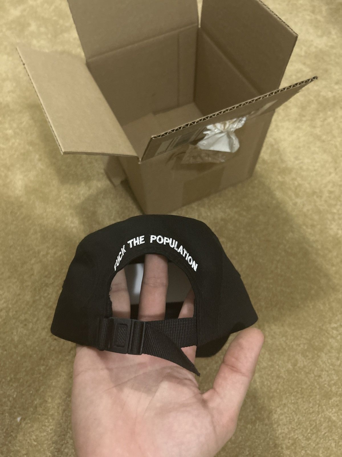 Fuck The Population FTP patch cap. Size ONE SIZE - 3 Thumbnail
