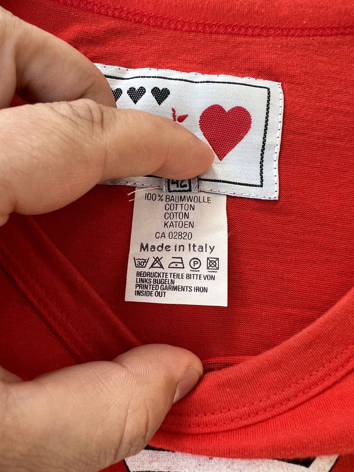 Vintage Mondi Cards Vintage Tee Size M / US 6-8 / IT 42-44 - 4 Thumbnail