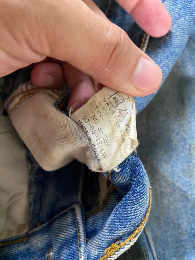 Japanese Brand TENA Japanese Brand Regular Cut Jeans (197) Size 25" / US 0 / IT 36 - 5 Thumbnail