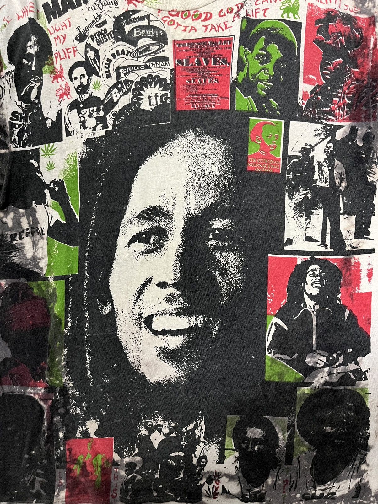 Band Tees Vintage Bob Marley Mosquitohead 90s t shirt Size US XL / EU 56 / 4 - 3 Thumbnail