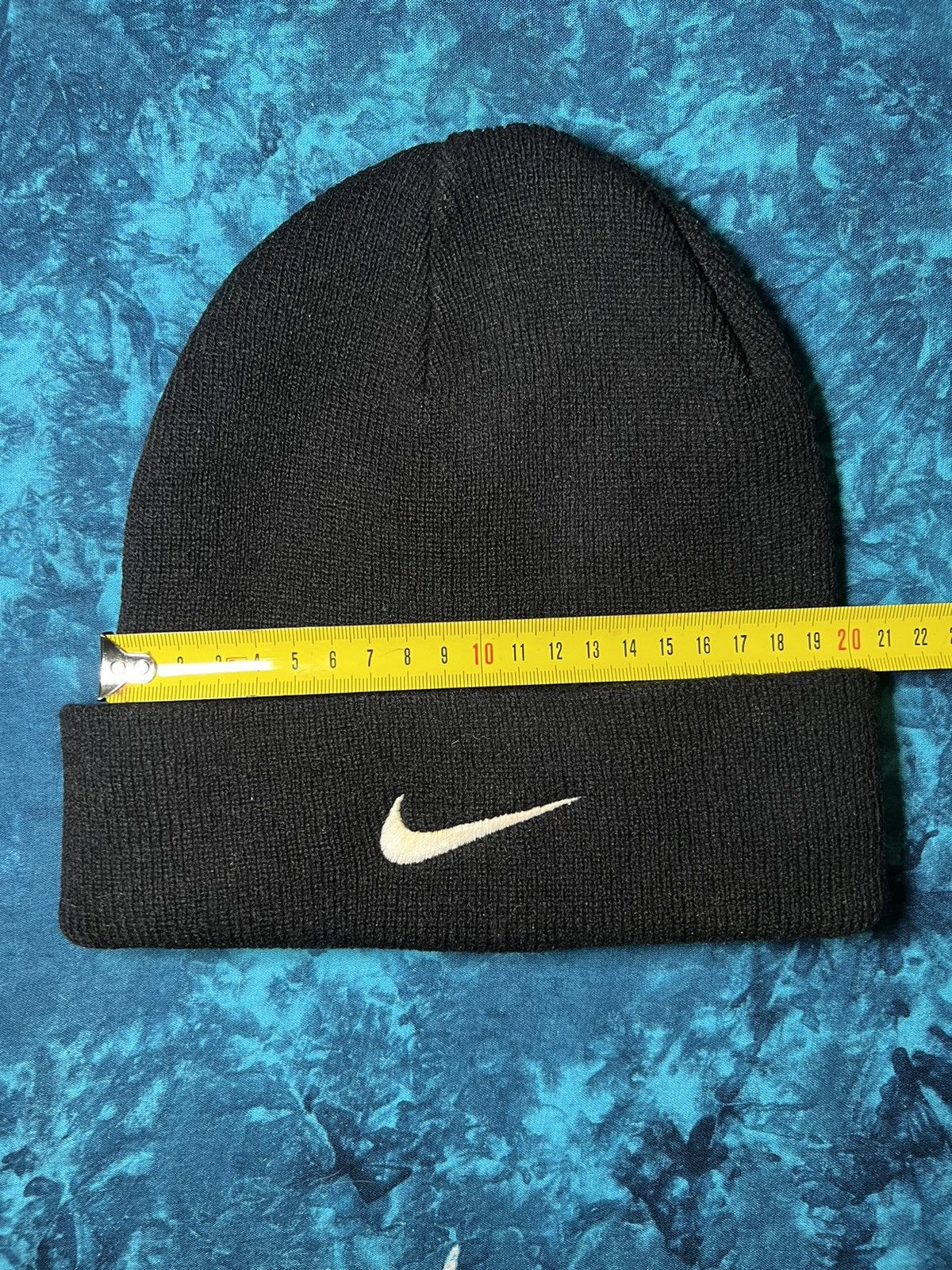 Nike Vintage Streetwear Nike Beanie Hat Big Logo Size ONE SIZE - 4 Thumbnail