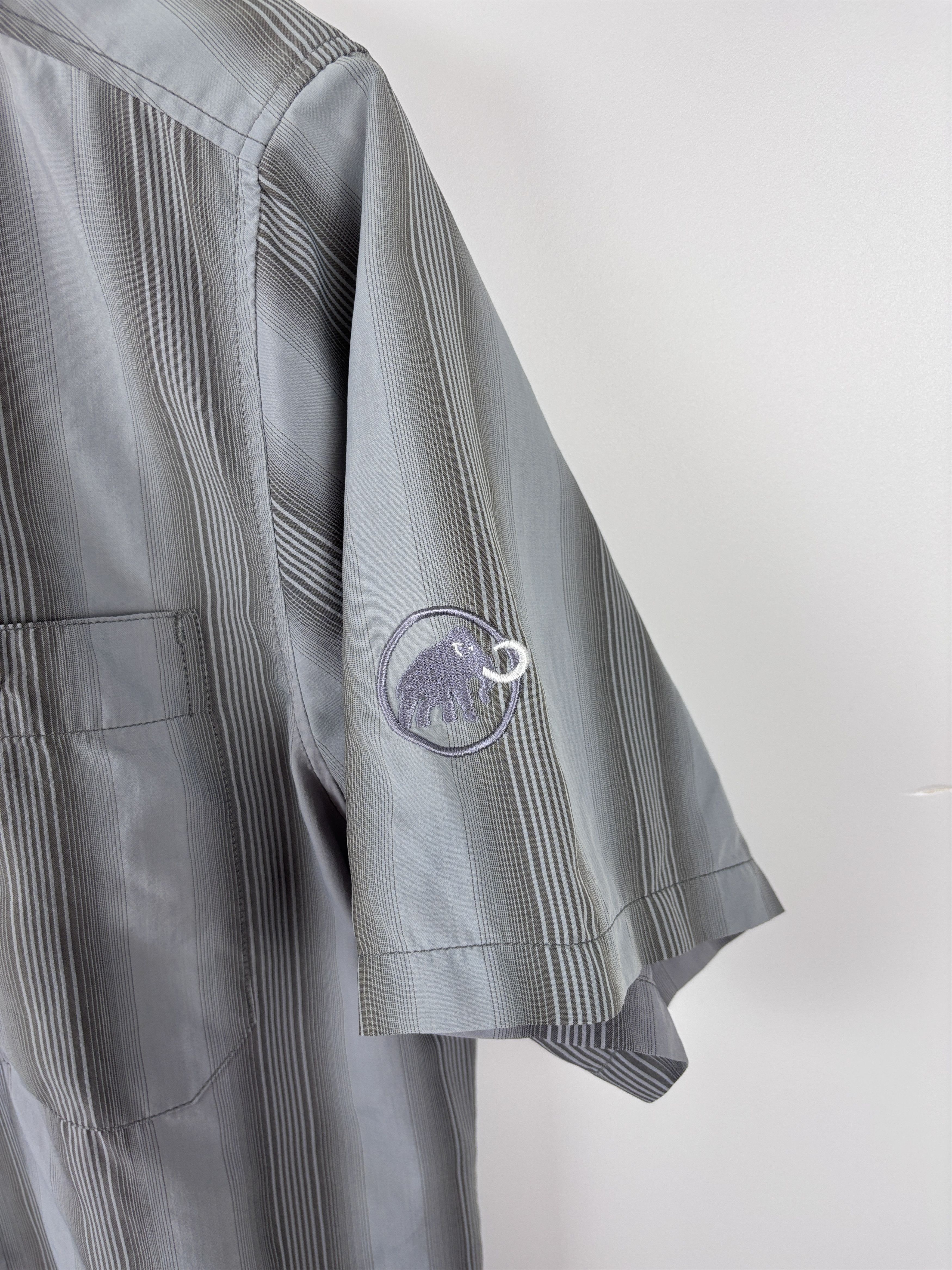 Mammut Mammut Shortsleeve Stripped Lightweight Outdoor Shirt M Size US M / EU 48-50 / 2 - 4 Thumbnail