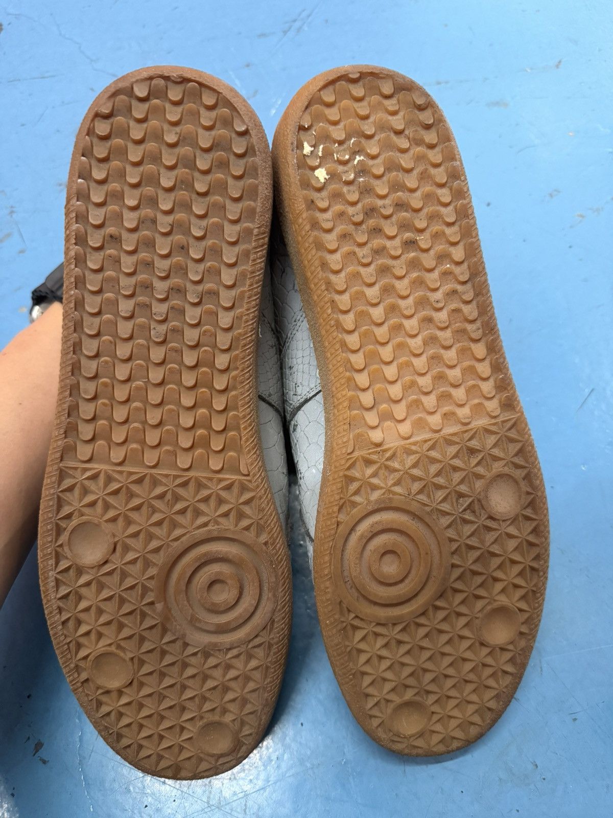 Maison Margiela MARGIELA 3M SNAKE SKIN GAT LOW Size US 12 / EU 45 - 9 Thumbnail