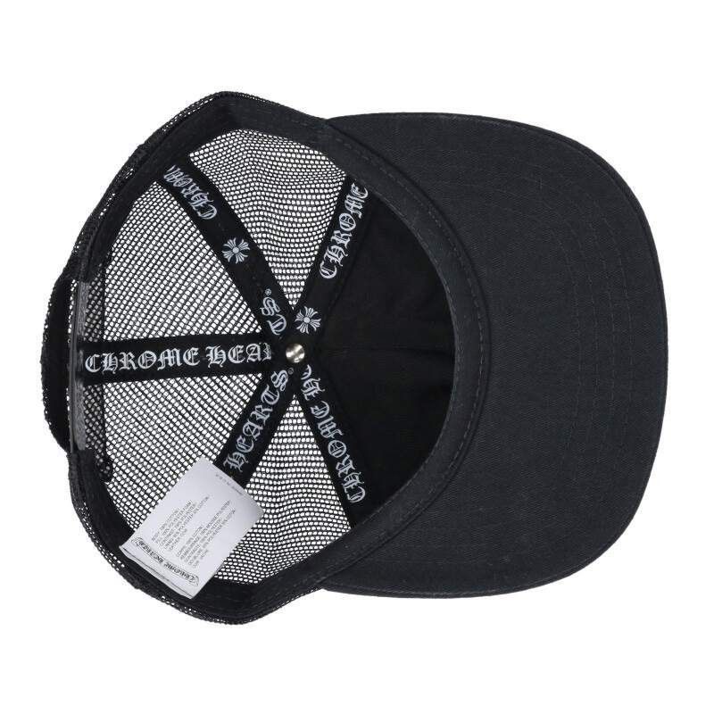 Chrome Hearts CHROME HEARTS Cemetery Leather Patch Trucker Cap Size ONE SIZE - 3 Thumbnail