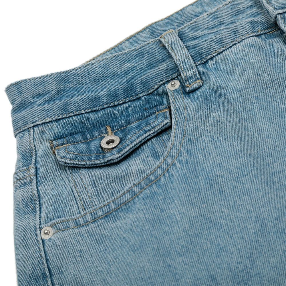 Jean Street men's loose wide-leg straight distressed cargo jeans Size US 32 / EU 48 - 3 Thumbnail