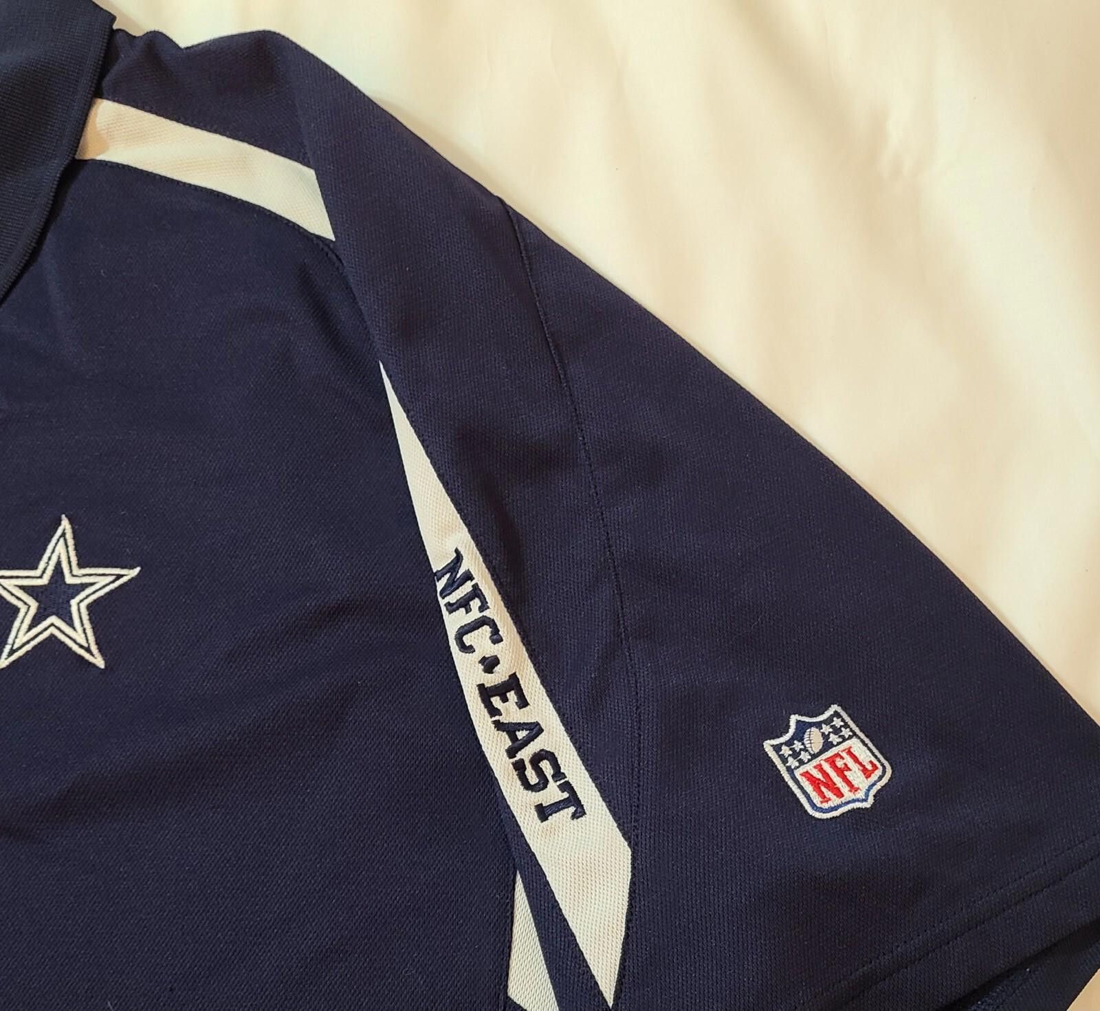 Reebok NFL Dallas Cowboys Shirt Mens Size Medium Polo Reebok Size ONE SIZE - 7 Thumbnail