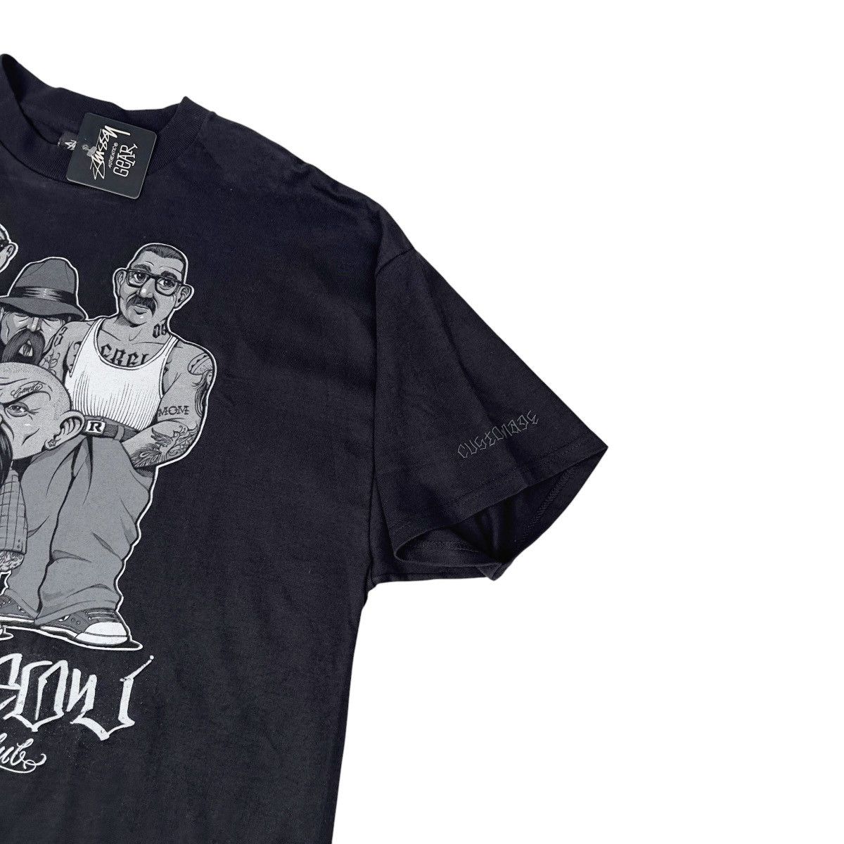 Stussy Mister Cartoon x Stussy Skid Row Tattoo Handball Club Tee Size US XL / EU 56 / 4 - 2 Thumbnail