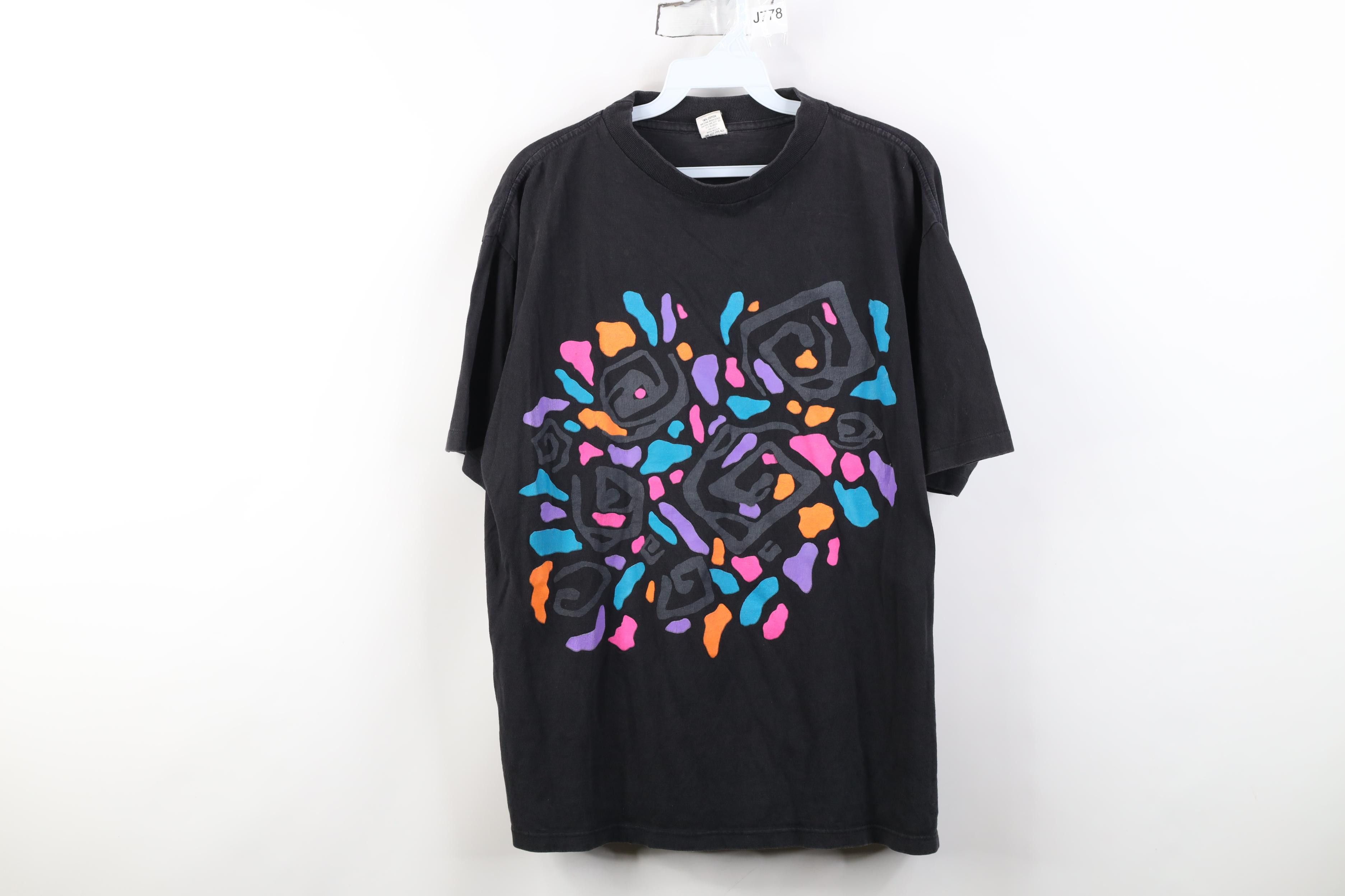 Vintage Vintage 80s 90s Streetwear Surfing Surf T-Shirt Black USA Size ONE SIZE - 1 Thumbnail