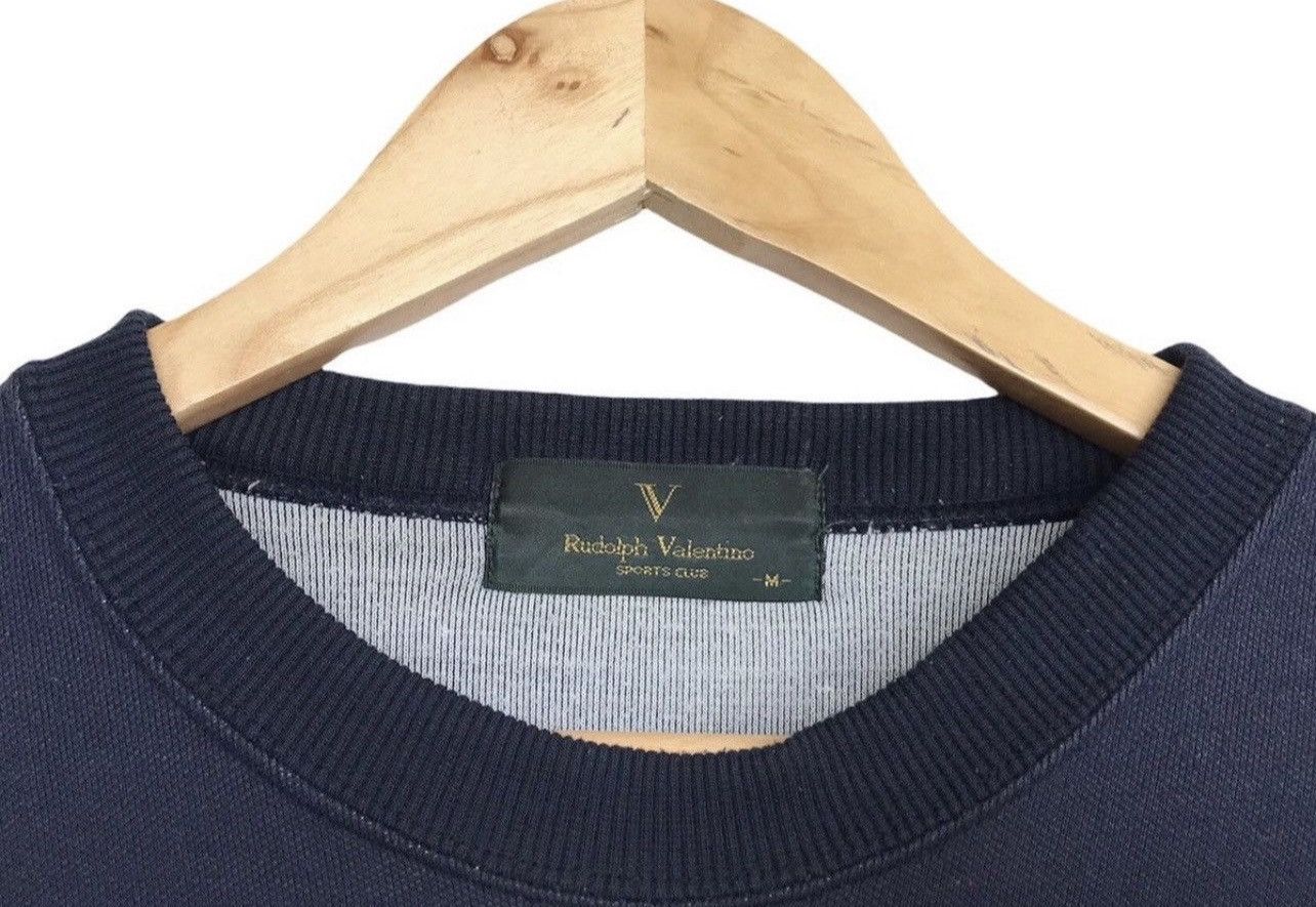 Valentino × Vintage Vintage Rudolph Valentino Sweatshirt Embroidered Sweatshirt Size US M / EU 48-50 / 2 - 5 Thumbnail