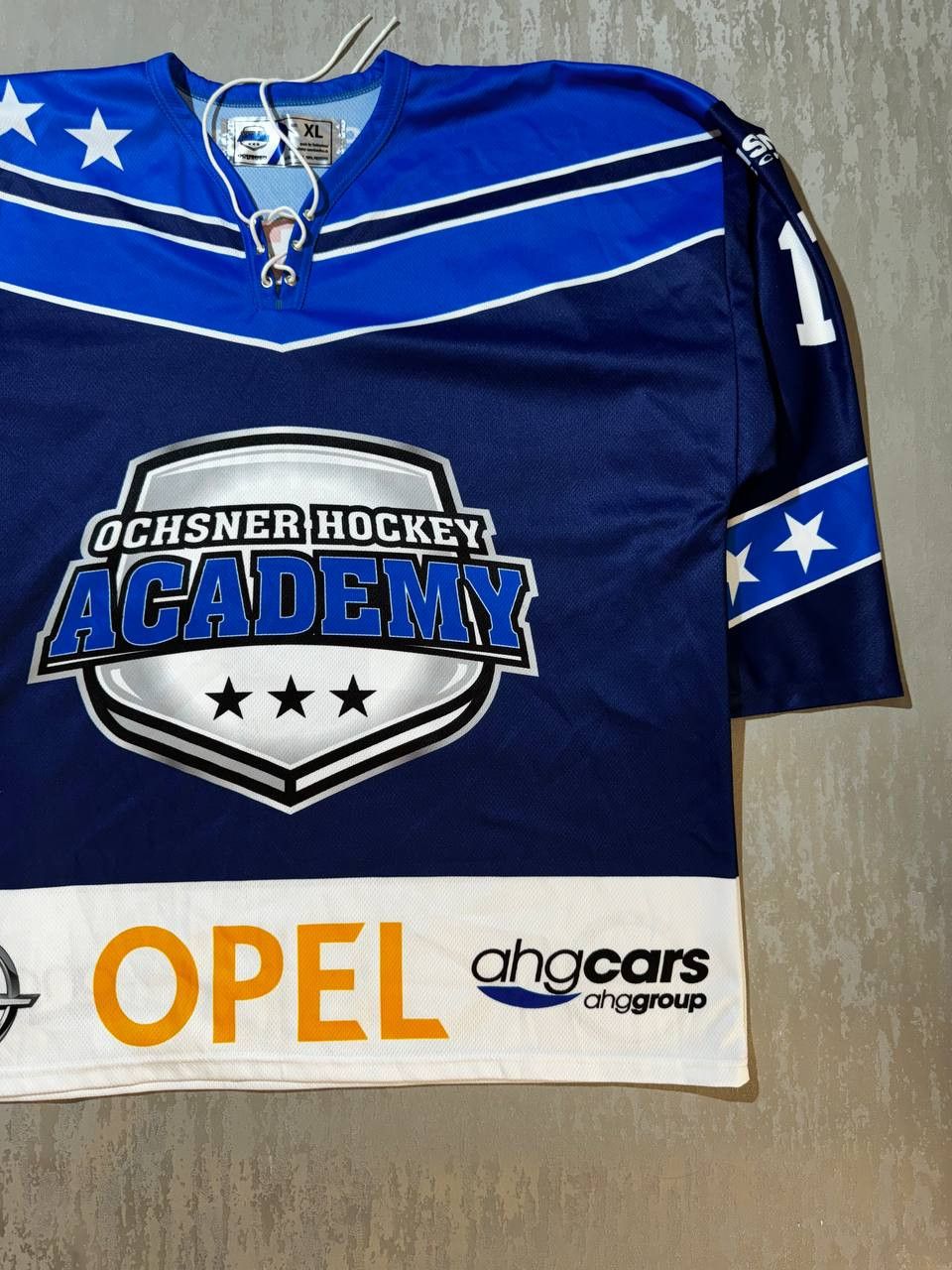 NHL × Vintage Ochsner Ice Hockey Academy #17 SALAMIN Swiss Jersey Size XL Size US XL / EU 56 / 4 - 3 Thumbnail
